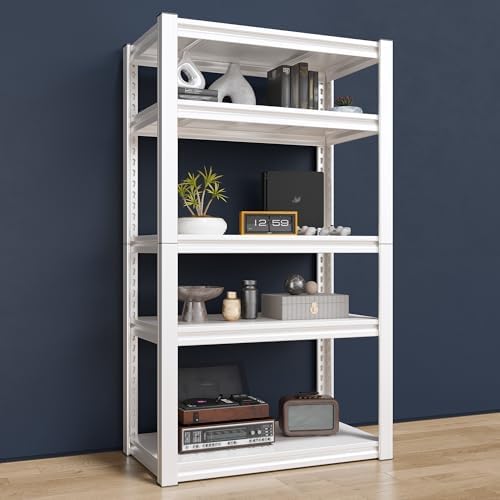 5-tier garage shelving, 2010 lbs, white